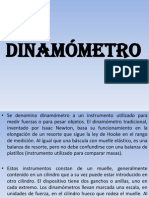 Medición de fuerzas con dinamómetro