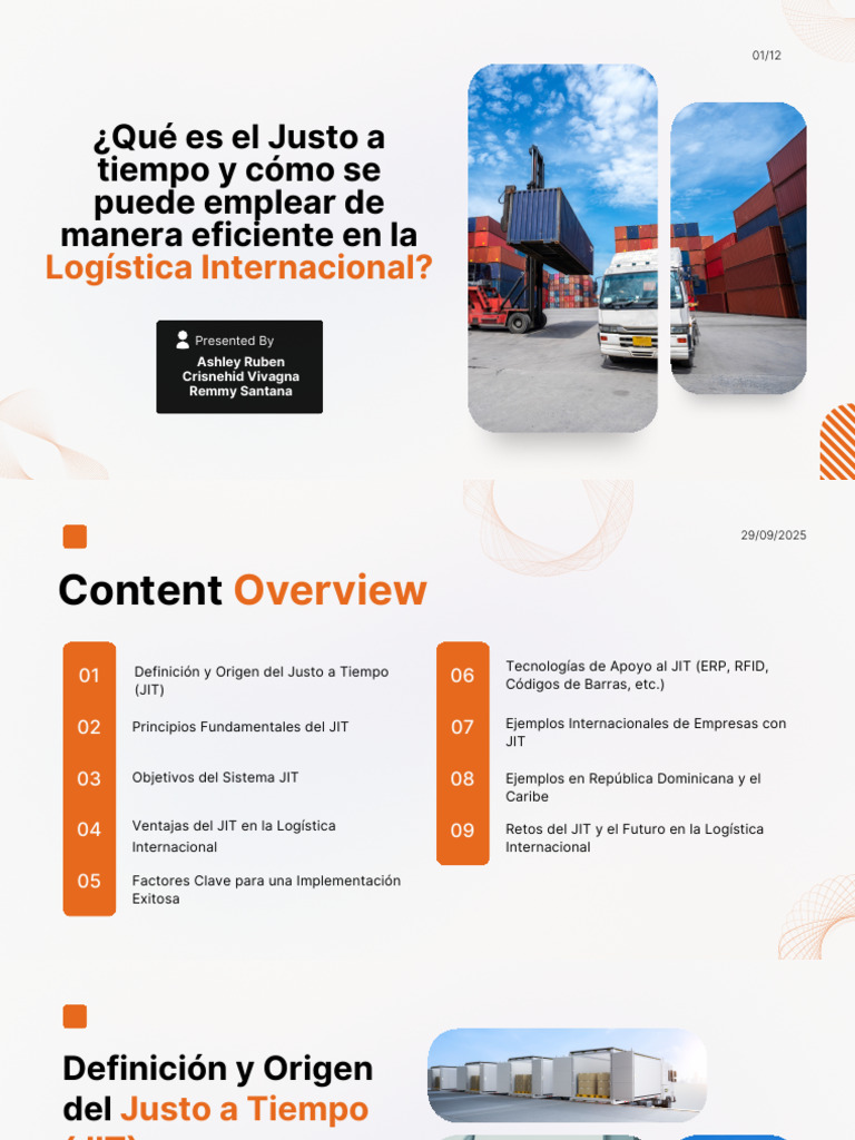 Just in Time en Logística Internacional | PDF | Lean Manufacturing ...