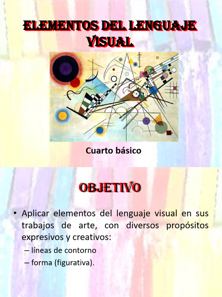 Elementos del Lenguaje Visual en Arte | PDF | Dibujo | Lápiz