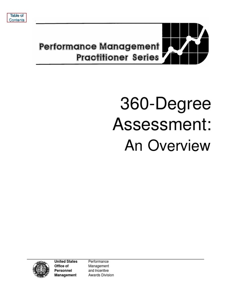 360-Degree Assessment Overview Guide | PDF | Performance Appraisal ...