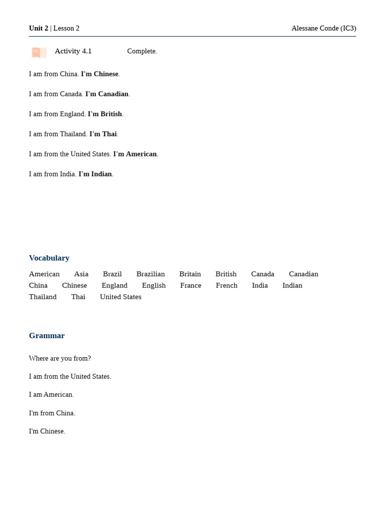 Activity PDF | PDF