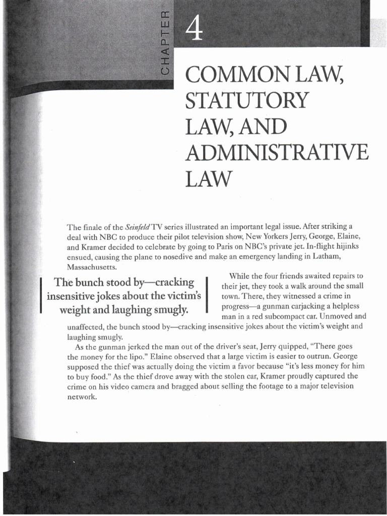 Business Law - Chapter 4 Text | PDF