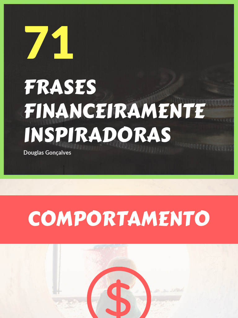 Frases Inspiradoras sobre Finanças | PDF | Dinheiro | Pobreza