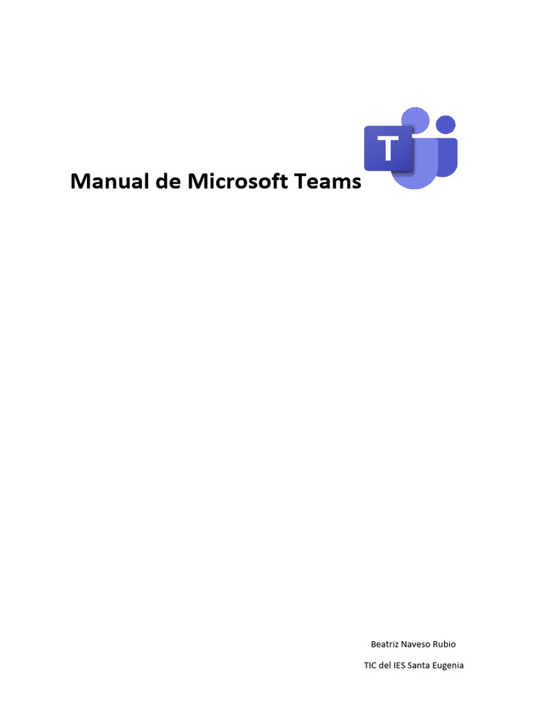 Guía Completa de Microsoft Teams | PDF | Chat en linea | Archivo de ...