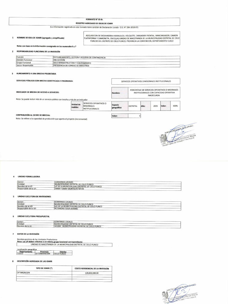Formato 05 B | PDF