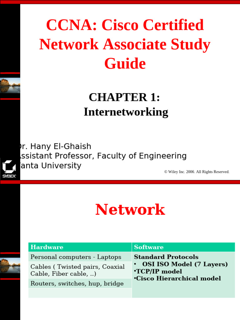 CCNA Study Guide: Internetworking Basics | PDF | Computer Network | Osi ...