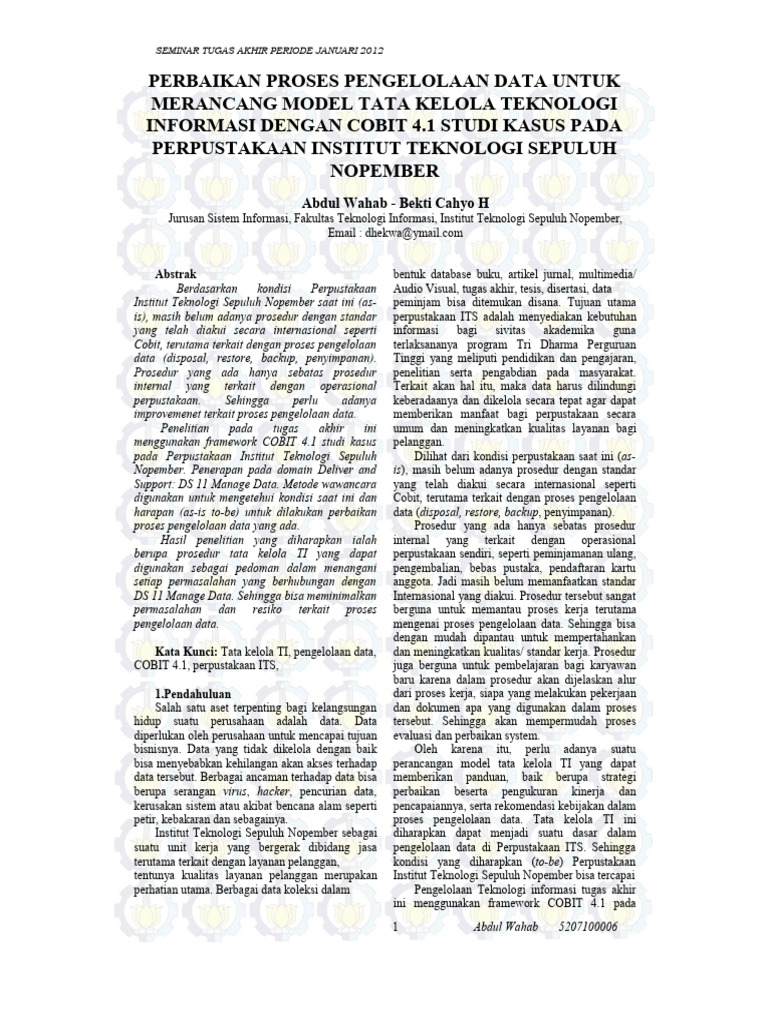 ITS Paper 21967 5207100006 Paper | PDF