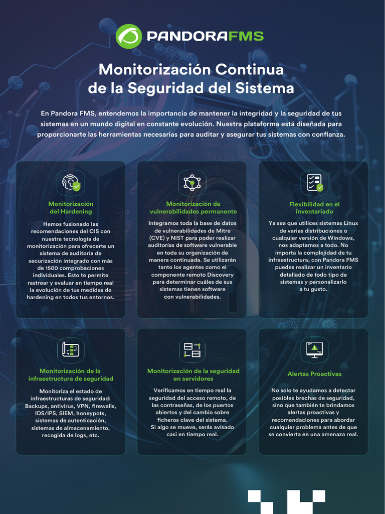 Seguridad Continua con Pandora FMS | PDF | Malware | Tecnologías de la ...