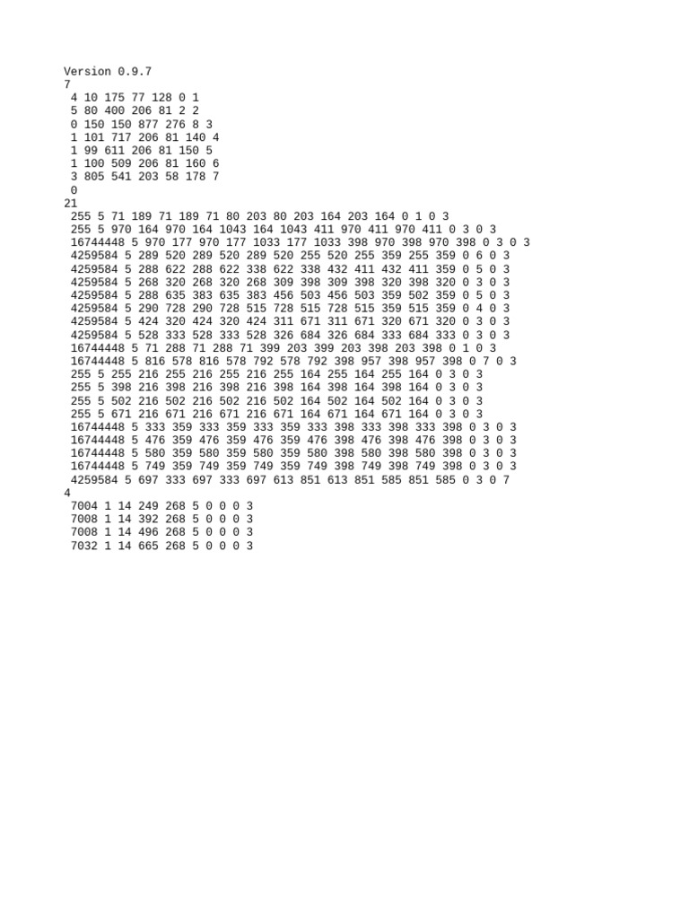 Analyse des données de version 0.9.7 | PDF