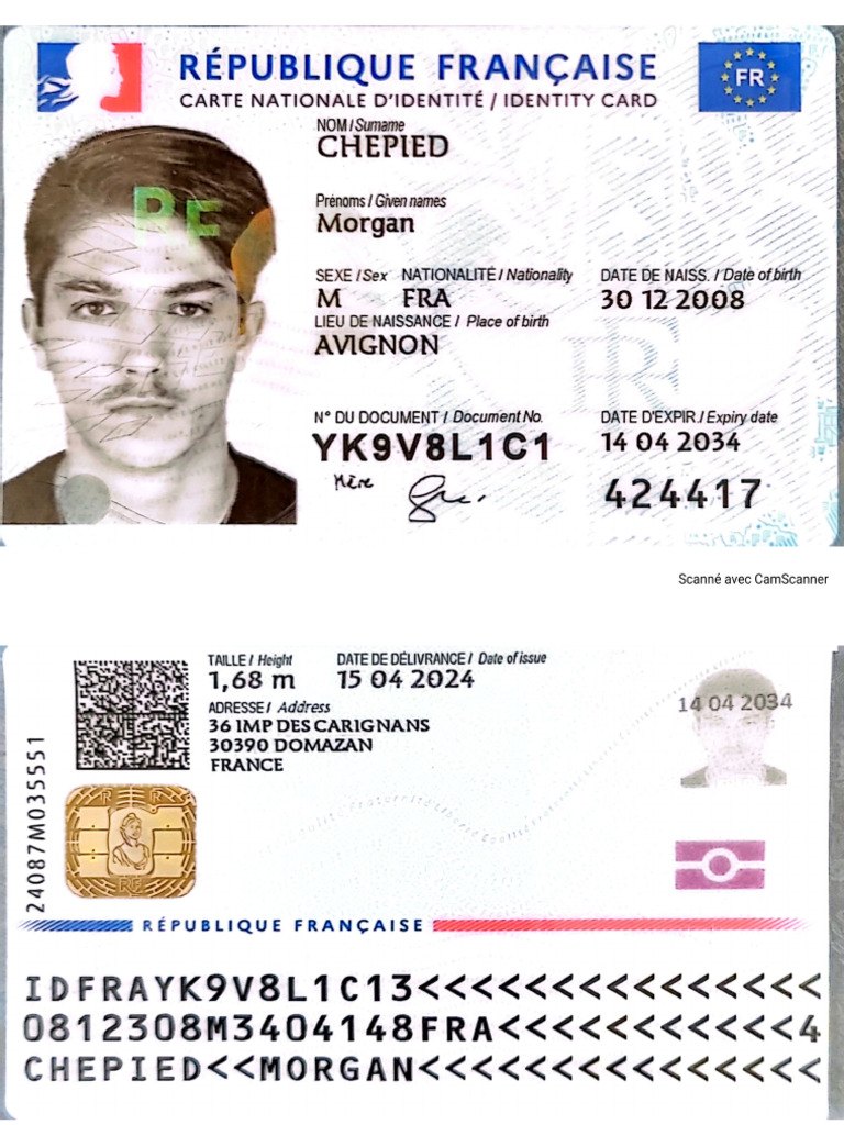 Pièce D'identitée | PDF