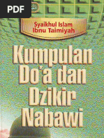 Download Doa Dan Zikir Nabawi - Sheikh al-Islam Ibnu Taimiyyah by tarbiyah SN935894 doc pdf