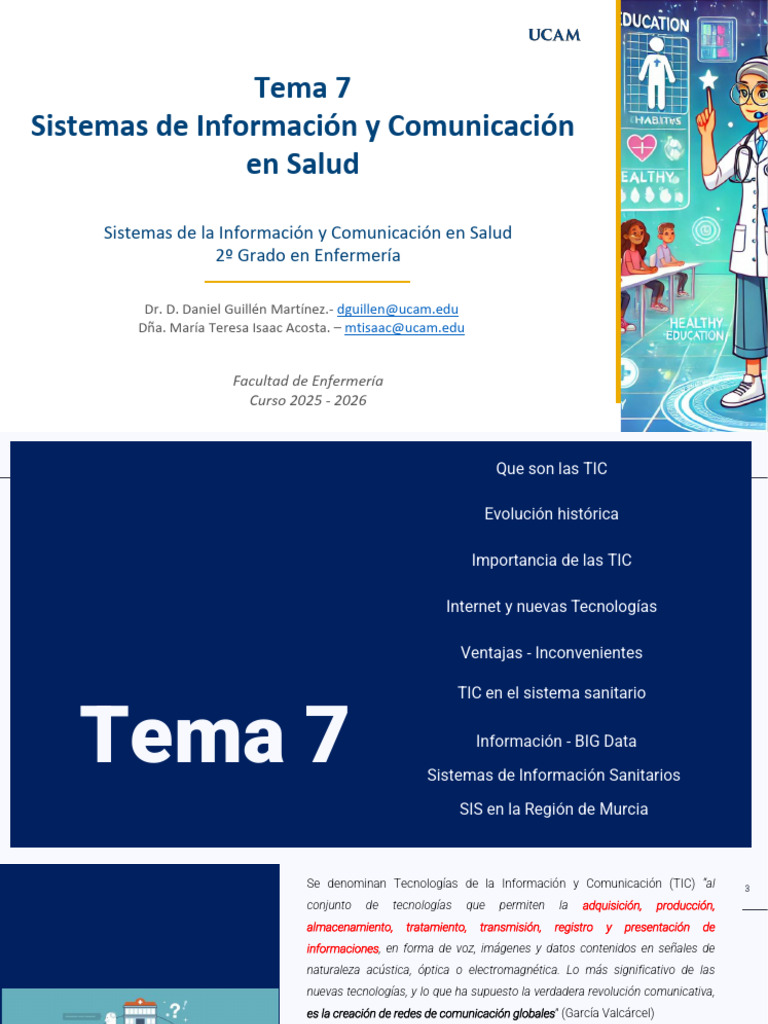 TIC en Salud: Importancia y Aplicaciones | PDF | Tecnología de ...