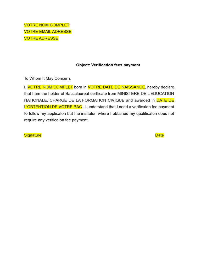 Verification Payment PDF | PDF