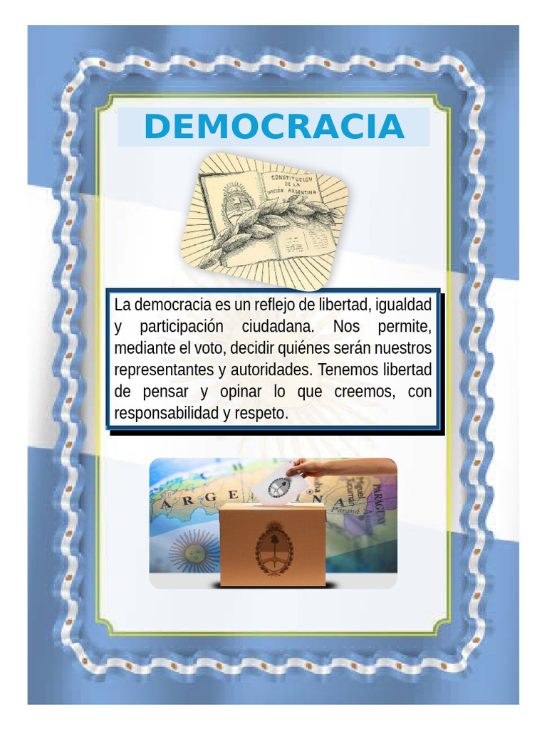 Importancia de la Democracia y Participación | PDF