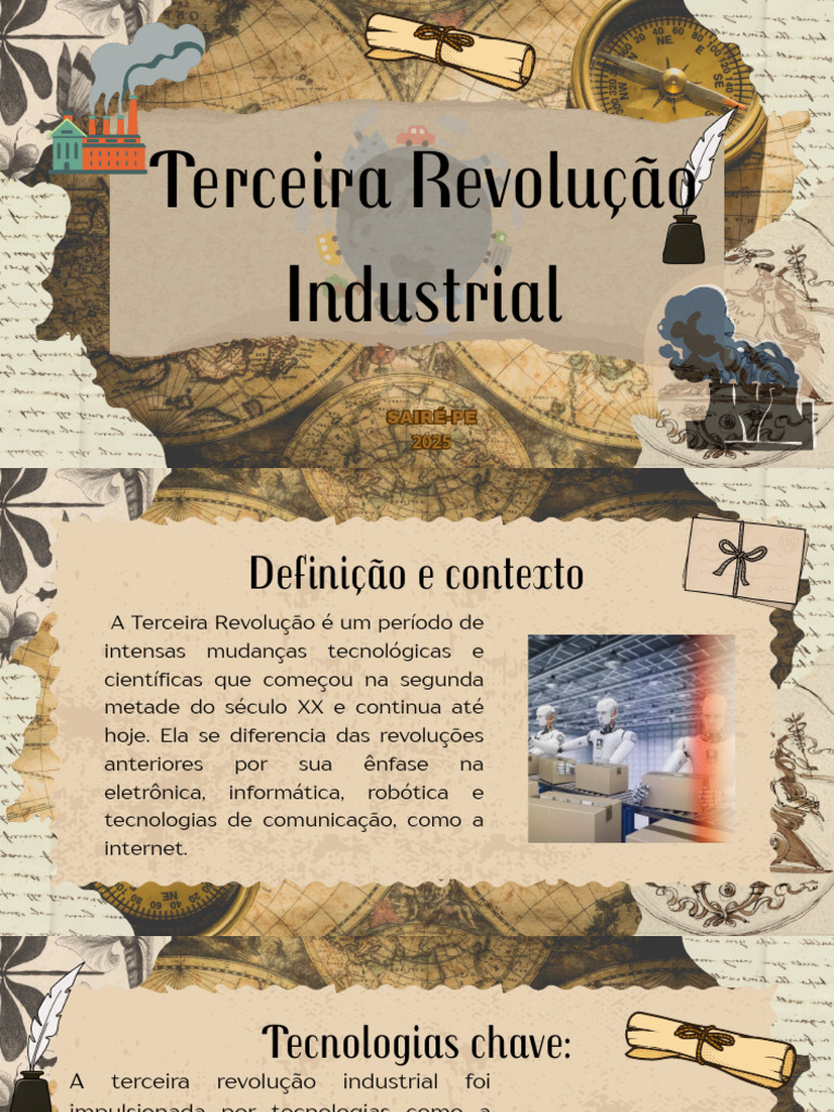 Terceira Revolução Industrial 2C - 2025080 | PDF | Automação | Robótica