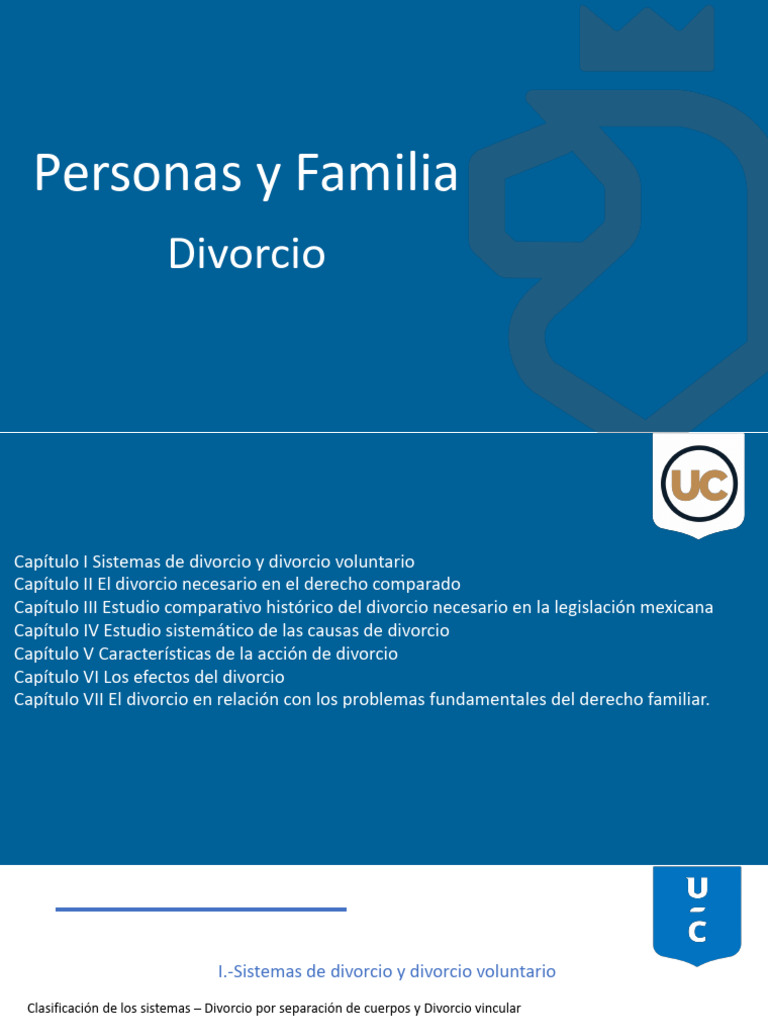 Sistemas y Efectos del Divorcio en México | PDF | Divorcio | Justicia