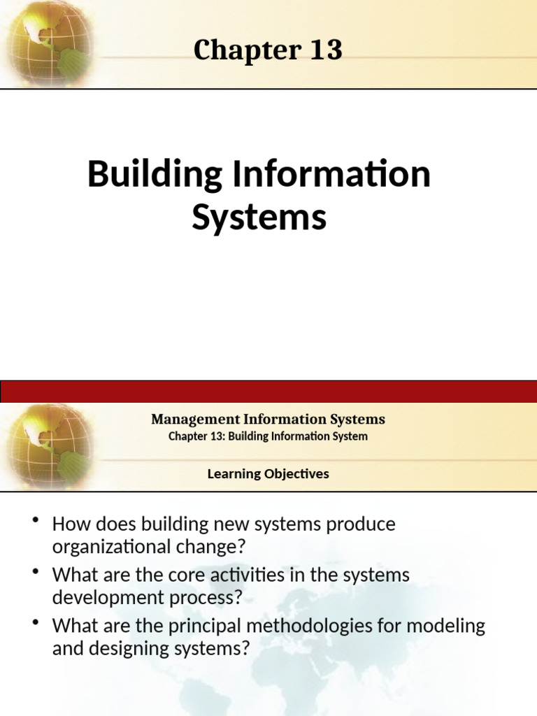 Building Information Systems Overview | PDF | Business Process ...