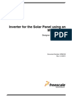 Inverter For The Solar Panel Using An MC56F8023: Designer Reference Manual