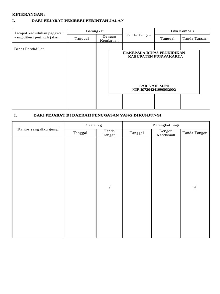 Format SPPD 2 (1) | PDF