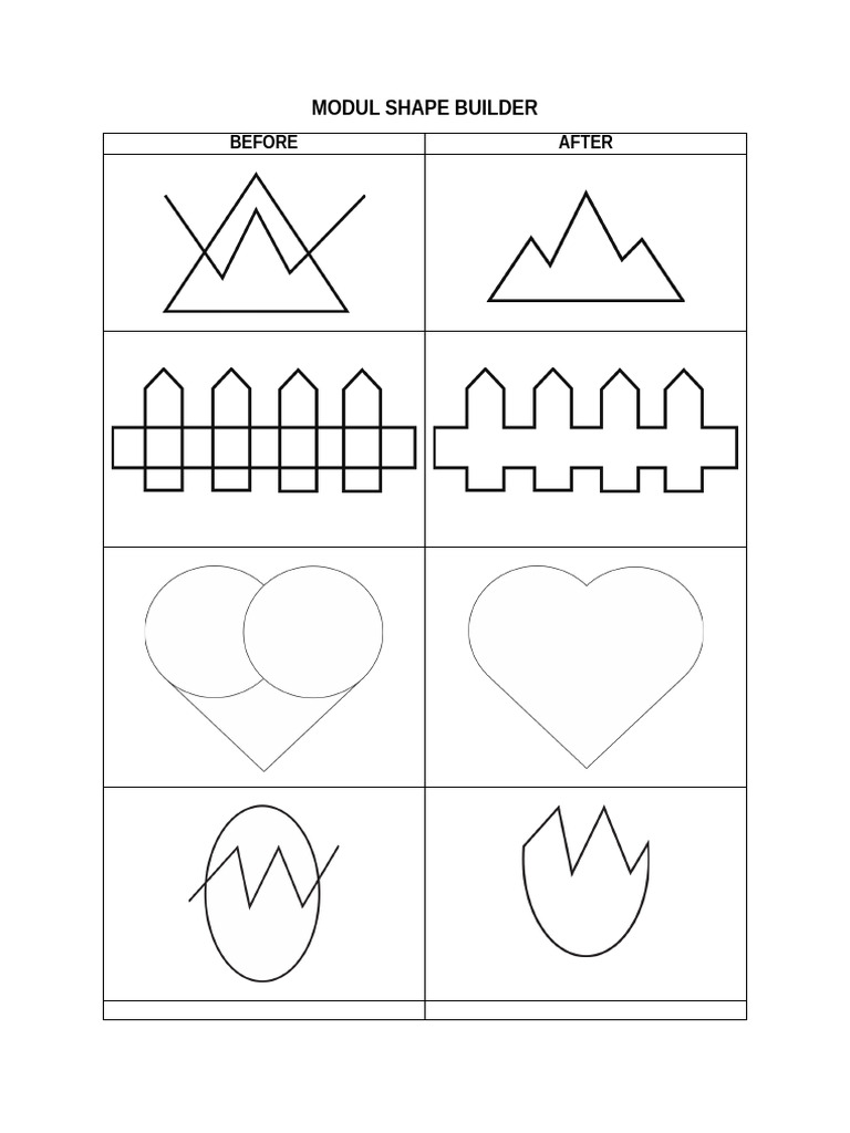 Modul Shape Builder | PDF