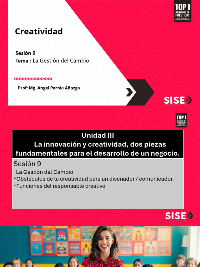 9 - La Gestión Del Cambio | PDF | Creatividad | Modificación de ...