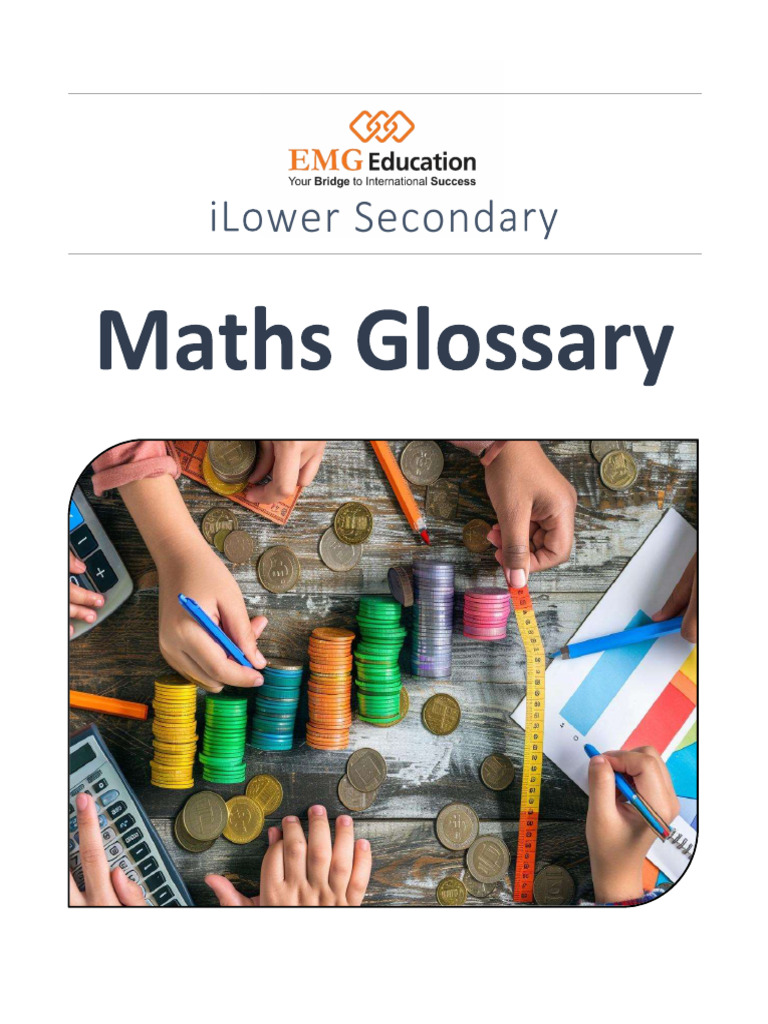 Math Glossary | PDF