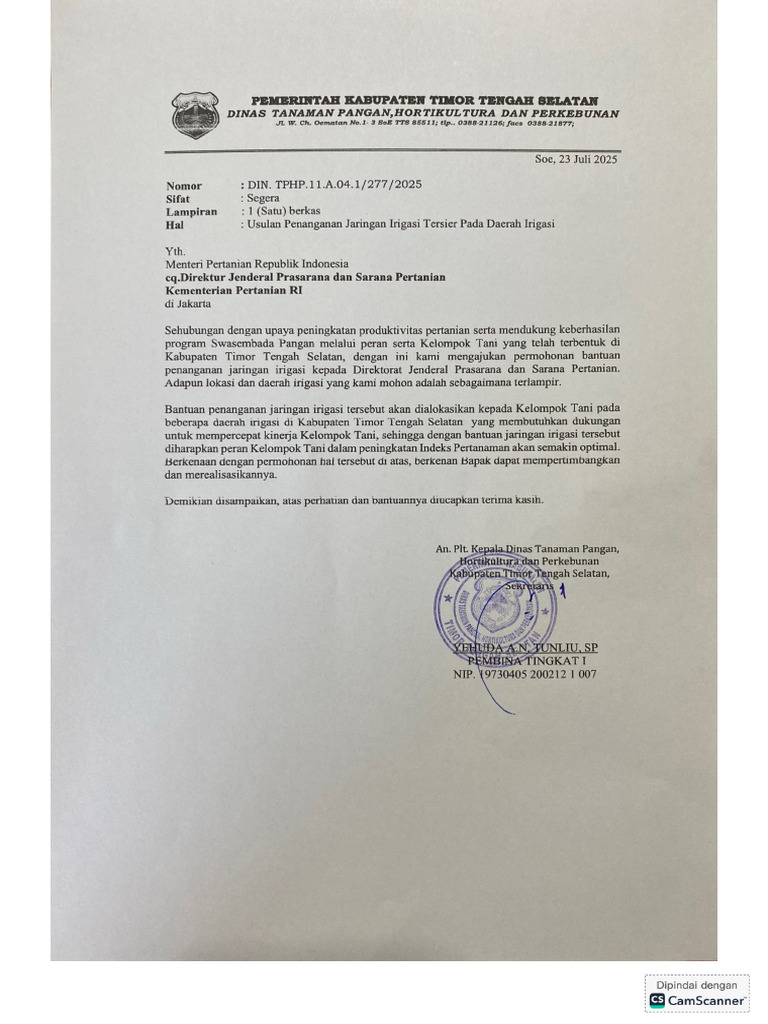 Usulan Penanganan RJIT Pada Daerah Iriga | PDF