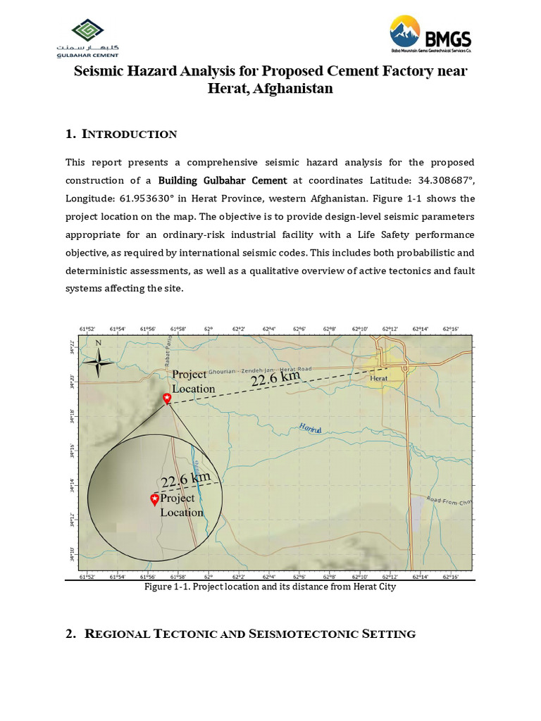 Seismic Hazard Analysis Report - 20250516 | PDF | Earthquakes | Fault ...