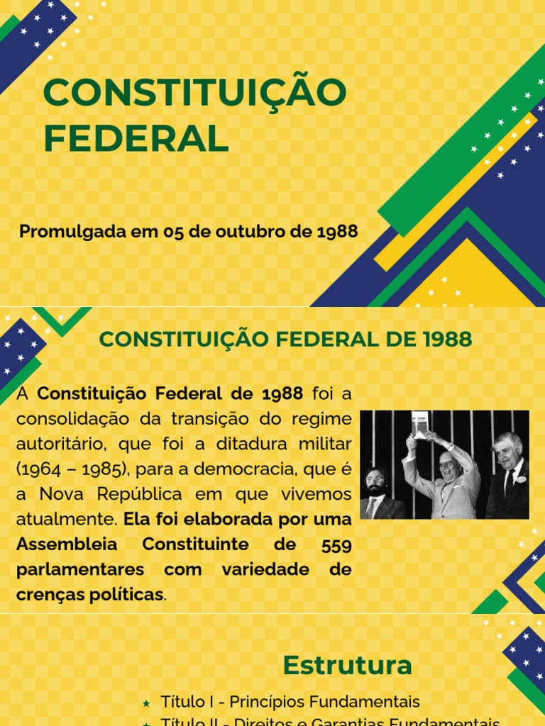 02 - Constituição Federal de 1988 | PDF | Constituição | Justiça