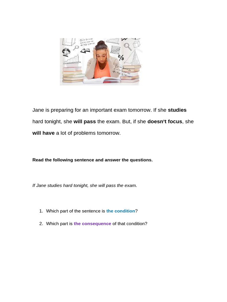 Exam Preparation and Conditional Sentences | PDF