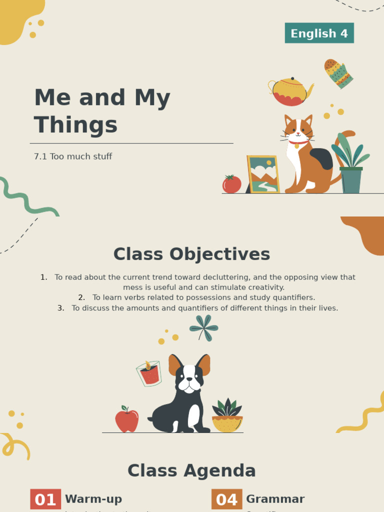 7A - Too Much Stuff Iis2025 | PDF | Quantity | Linguistic Morphology
