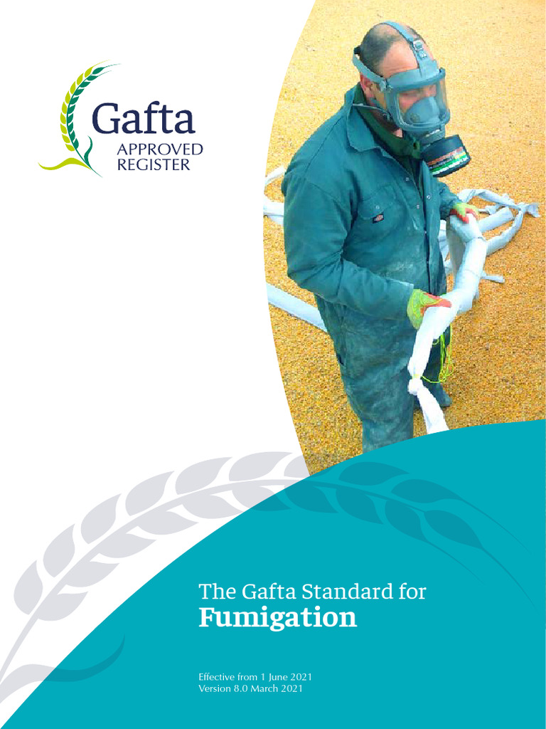 Gafta Standard Fumigation 2021 v8.0 | PDF | Audit | Cargo