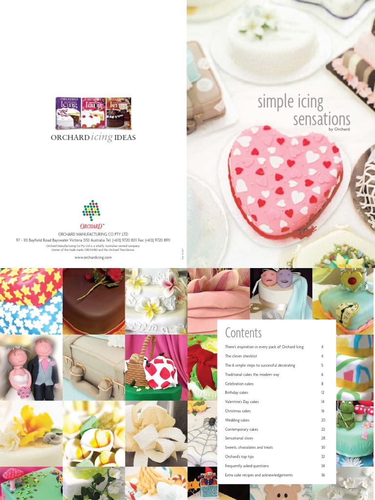 Orchard Icing: Decorating Made Easy | PDF | Icing (Food) | Cakes