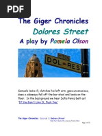 Download Dolores Street a Giger Chronicles Episode by Feed your head with a play by Pamela Olson SN93596911 doc pdf