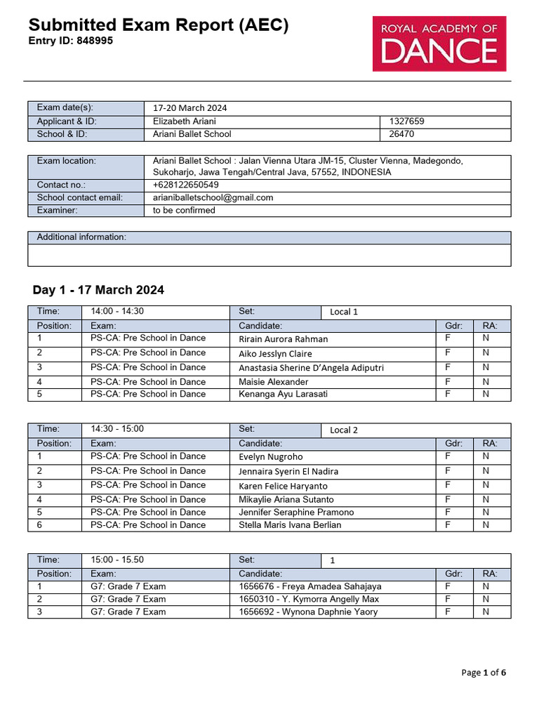 ABS ExamReport-848995 Published | PDF