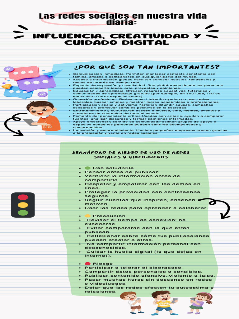 Riesgos y Beneficios de Redes Sociales | PDF | Aprendizaje | Creatividad