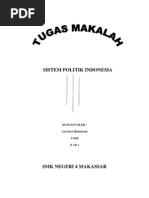 Download Tugas Makalah Sistem Politik Indonesia Ayu Suci Handayani by yamininang SN93598206 doc pdf