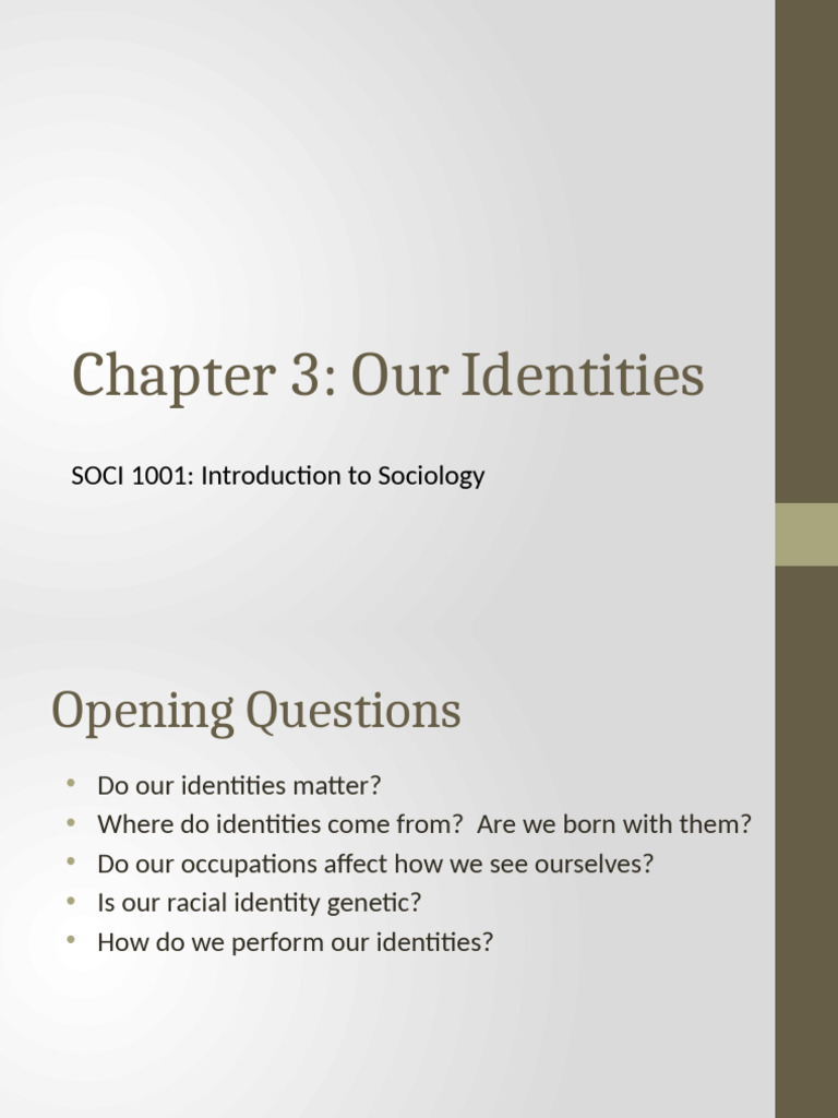 Status Elites and Social Identities | PDF | Gender | Gender Studies