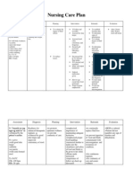 Nursing Care Plan for Child with Diarrhea