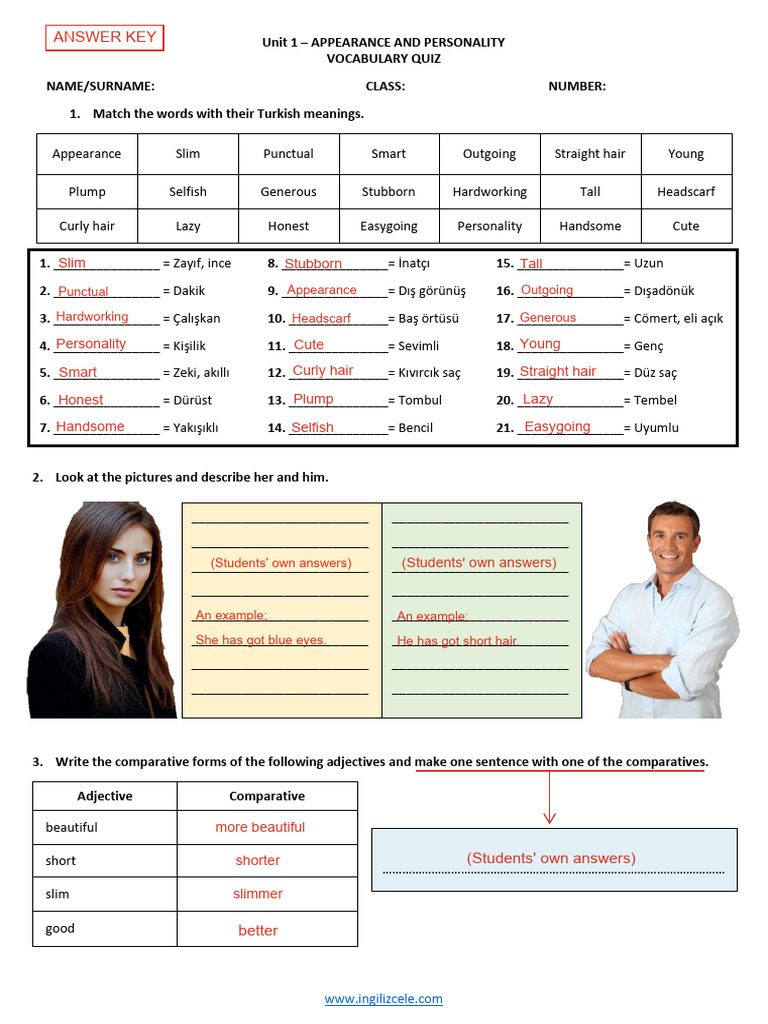 Unit 1 Vocabulary Quiz Answers | PDF | Chess Theory | Chess