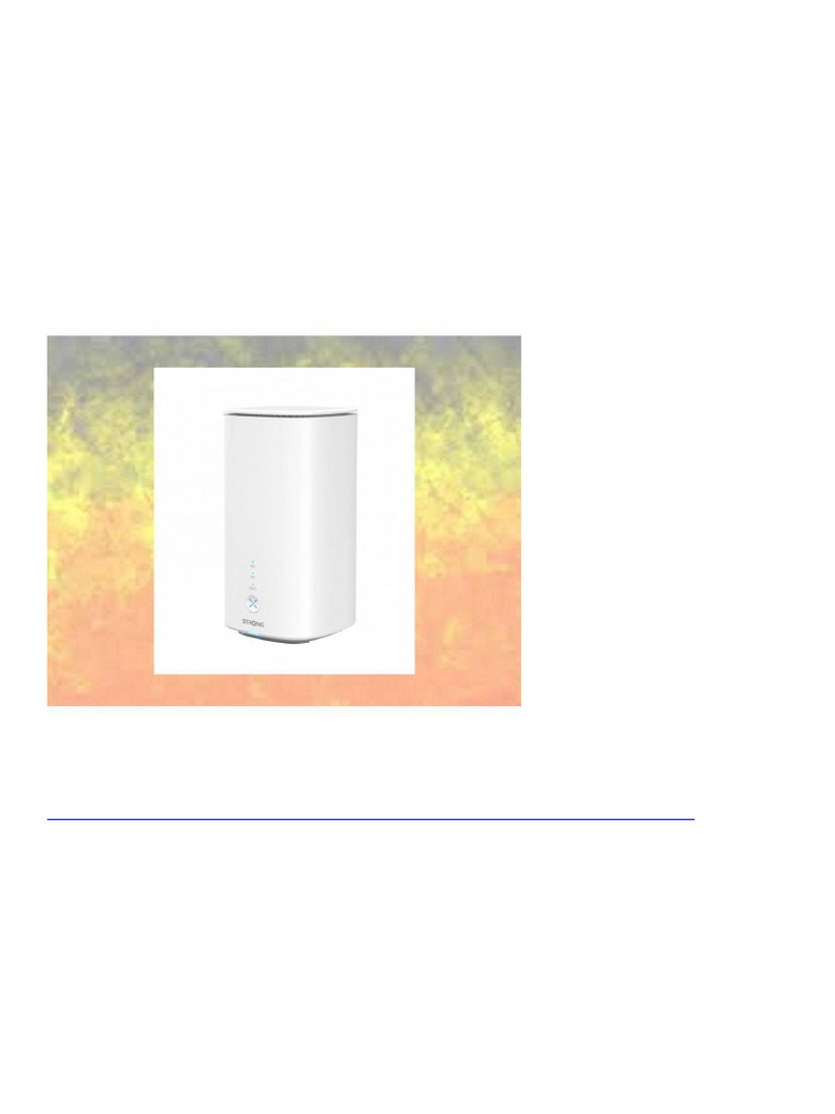 7280 STRONG - 5G WLAN Router Wi-Fi 6 AX3000 - Mobiler Hotspot - Bis Zu ...
