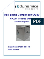 Cool Pack Comparison Study Results