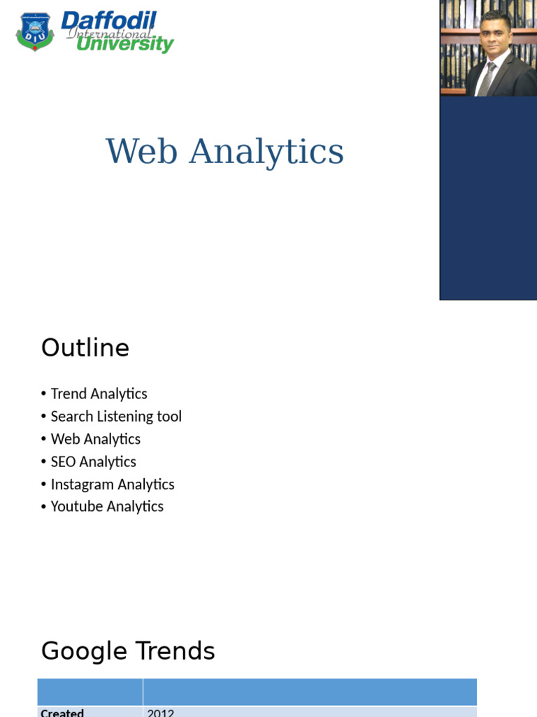 Essential Web Analytics Tools Overview | PDF