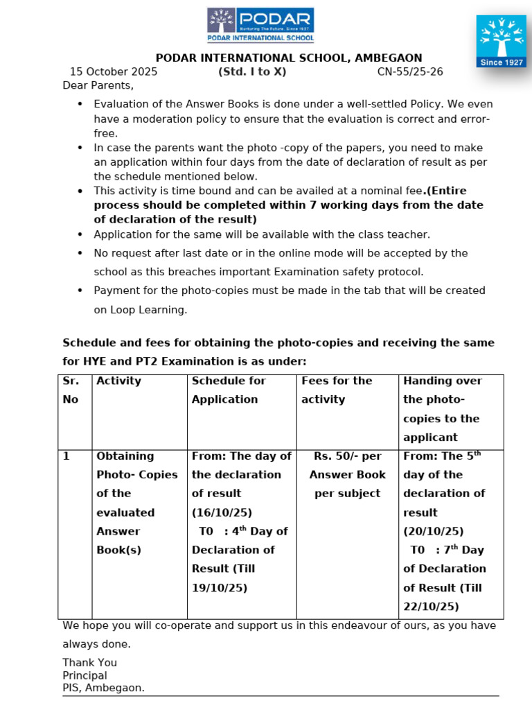 1760535200685.C-55 Rules For Photo Copies (I To X) | PDF