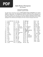 Alpha-Phonics Phonograms - Phonemes