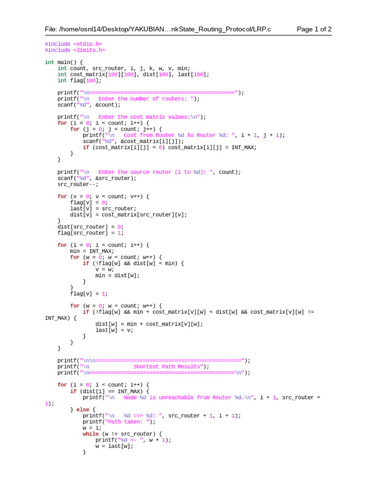 LRP C | PDF