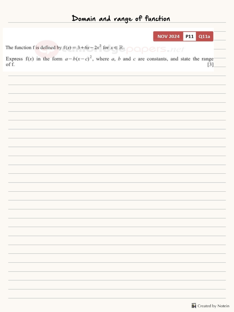 Function | PDF