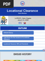 Locational Clearance Application Guidelines | PDF | Zoning | Land Lot
