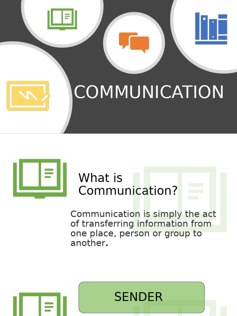 Communication | PDF | Communication | Information