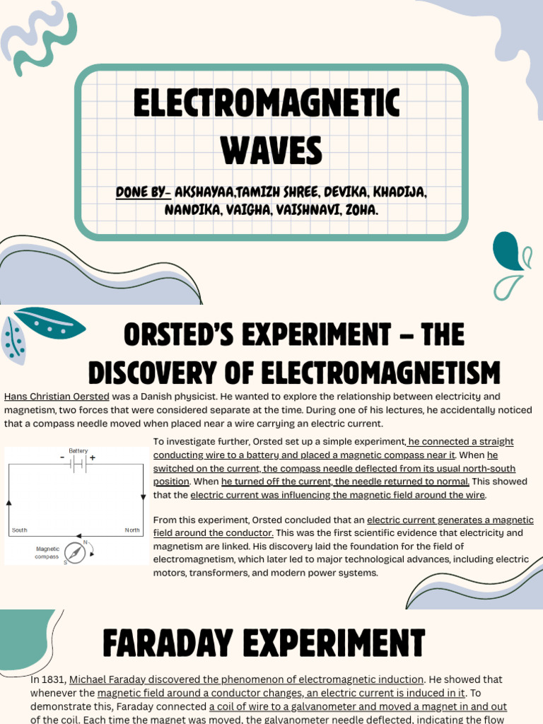Electromagnetic Waves 3 | PDF | Electromagnetic Radiation | Waves